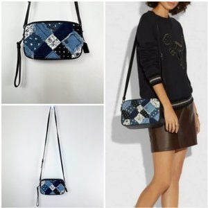 Coach Jes Crossbody Bag with Americana Patchwork Design
